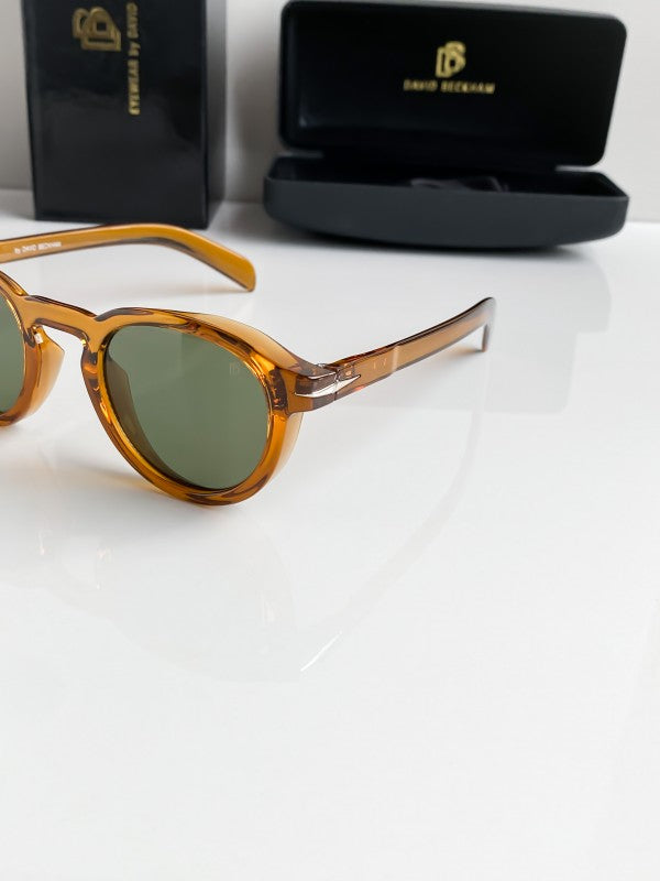 Branded  Db 01 Brown GreenSunglasses Bt (With Original Kit)