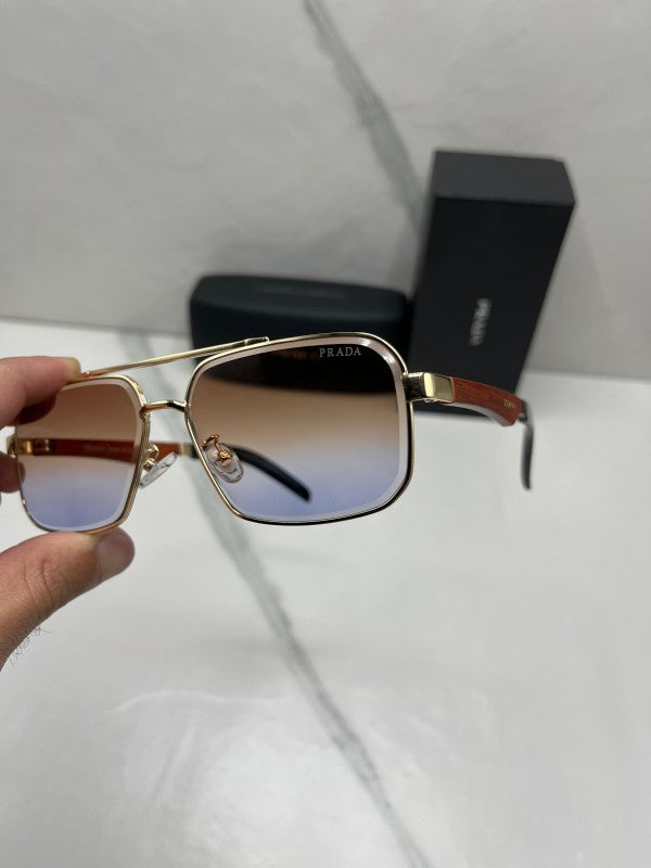 Branded Pda Gold Desert Sunglasses EW (With Original Kit)