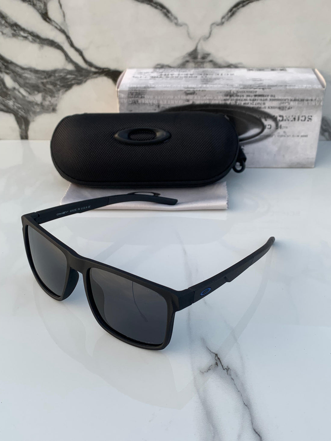 Branded Okly 83109 black Sunglasses (With Original Kit)